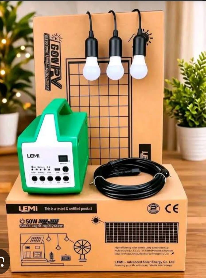 50w lemi solar kid