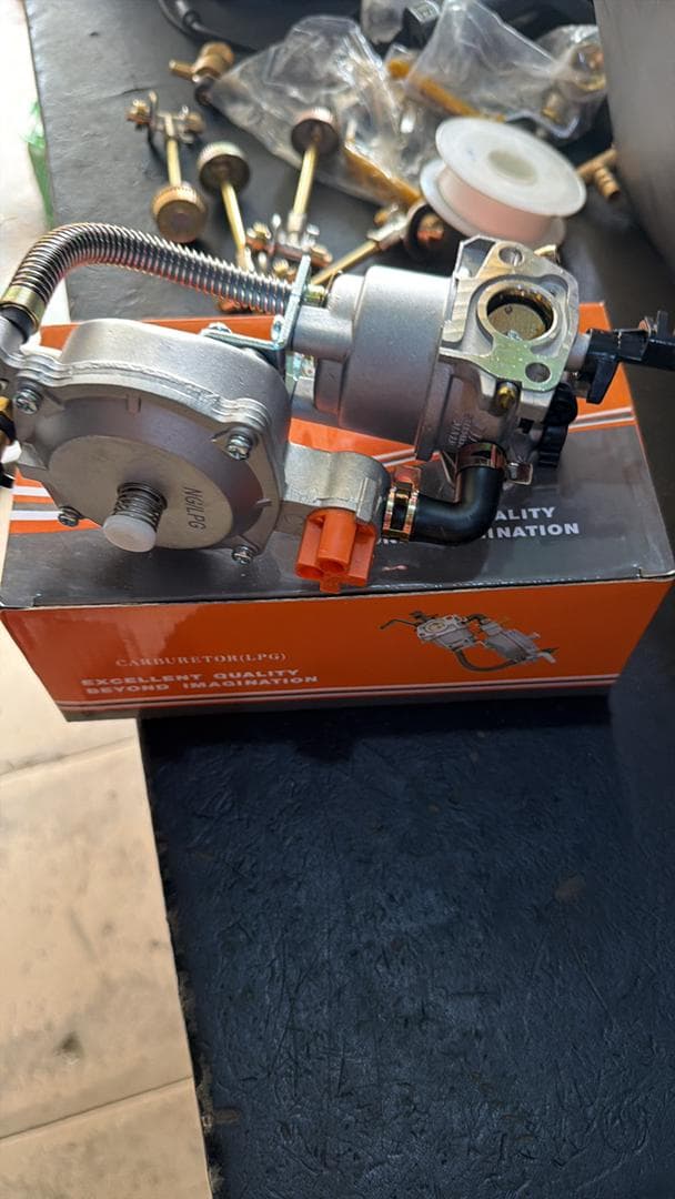 Caburetor gas for generators